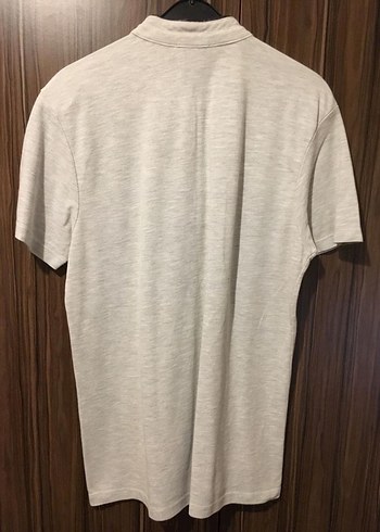 Düğmeli Kısa Kollu Erkek Hakim Yaka Tişört - Görsel 3