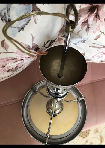 Bej Metal Tavan Lambası - Görsel 5