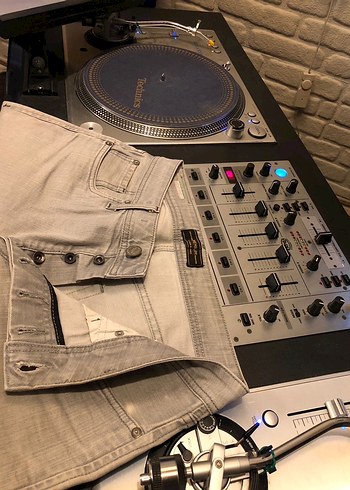 Jack&Jones Gri Regular Fit Denim Erkek Jean - Görsel 7