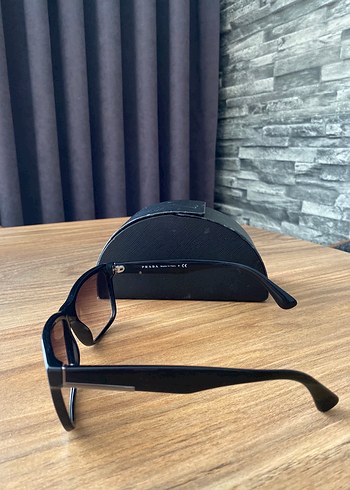 Siyah Prada Gözlük - Görsel 6