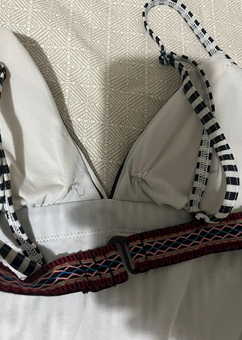 Çizgili Kadın Mayo - Görsel 4