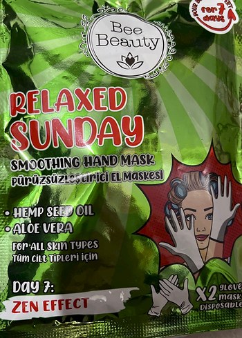 7 adet maske / bakım - Görsel 4