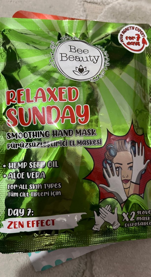 7 adet maske / bakım - Görsel 4