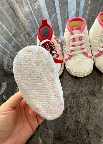 Kız Bebek Patik Minnie Figürlü - Görsel 4