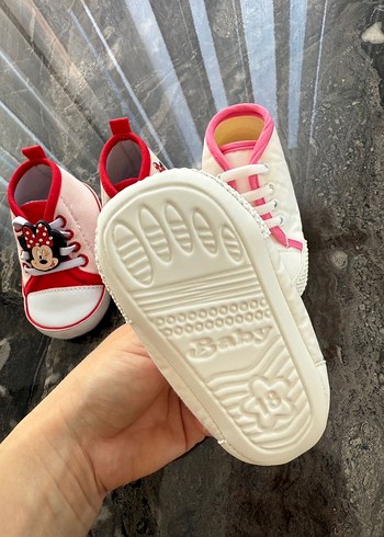 Kız Bebek Patik Minnie Figürlü - Görsel 5