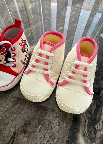 Kız Bebek Patik Minnie Figürlü - Görsel 3