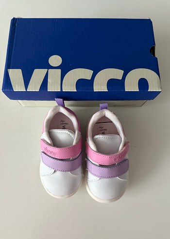 Kız Çocuk Pembe Cırt Cırtlı Spor Ayakkabı - Görsel 6