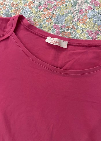 Renkli Payetli Hamile Tişörtü - Görsel 3