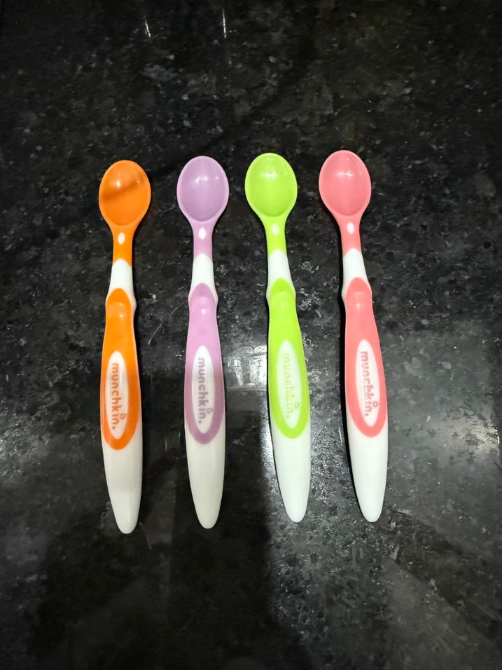 Renkli Munchkin Çocuk Kaşık Seti - Görsel 3