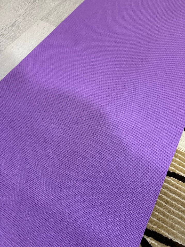 Mor Desenli Egzersiz Matı - Görsel 2