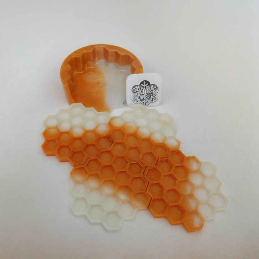 Bal Peteği Desenli Bardak-Fincan Altlığı - Görsel 4