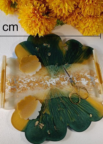 Epoksi kına nişan tepsisi - Görsel 2