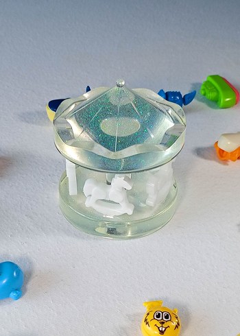 Beyaz Mini Atlı Karınca Hediyelik - Görsel 4