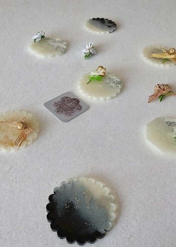 Parlak  istenilen renk ve modelde üretilebilen epoksi magnetler. - Görsel 5