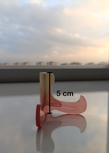 Pembe Telefon Tutucu Stand - Görsel 4