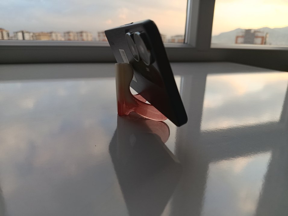 Pembe Telefon Tutucu Stand - Görsel 5