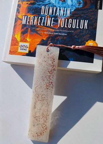 Parlak Pul Detaylı Kitap Ayracı Seti - Görsel 3