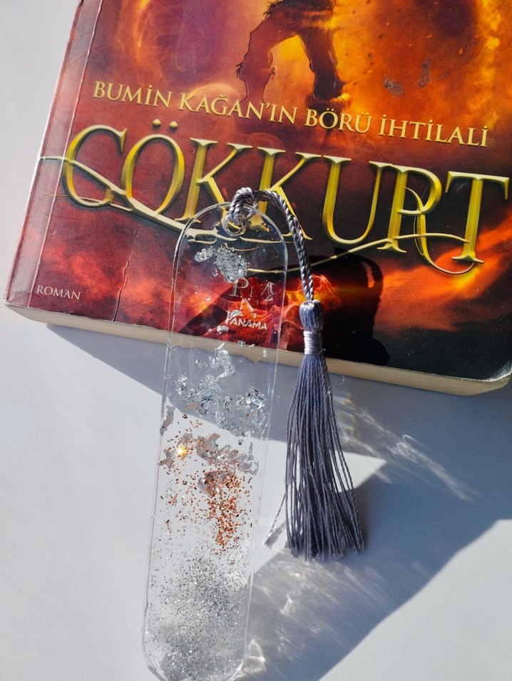 Parlak Pul Detaylı Kitap Ayracı Seti - Görsel 2