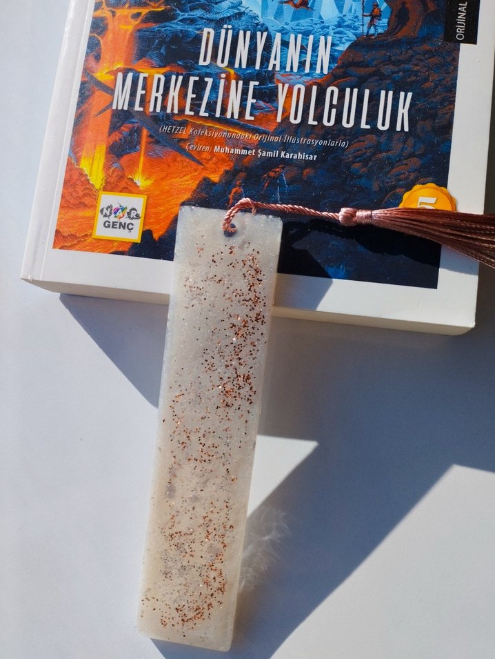 Parlak Pul Detaylı Kitap Ayracı Seti - Görsel 3