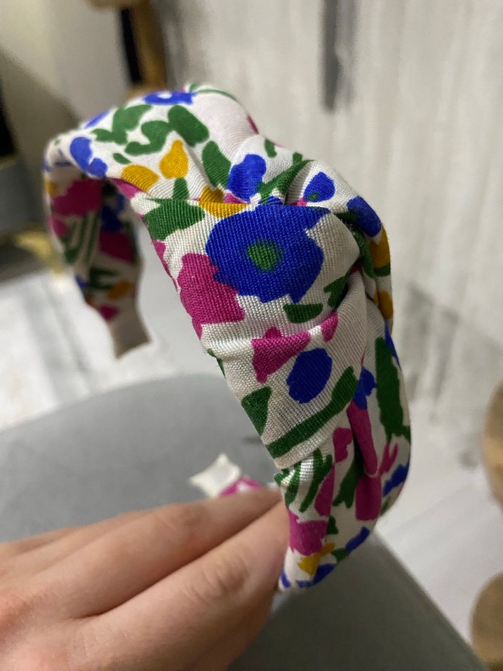 Renkli Elastik Kadın Saç Bandı - Görsel 4