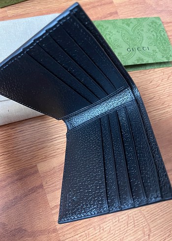 Gucci Siyah Erkek Cüzdanı Modern Klasik - Görsel 3