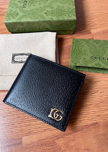 Gucci Siyah Erkek Cüzdanı Modern Klasik - Görsel 2