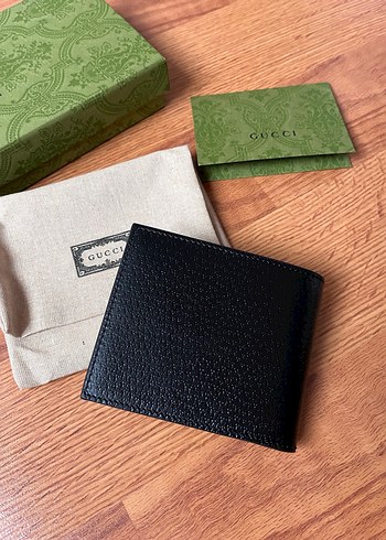 Gucci Siyah Erkek Cüzdanı Modern Klasik - Görsel 5