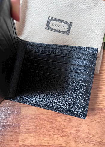 Gucci Siyah Erkek Cüzdanı Modern Klasik - Görsel 4