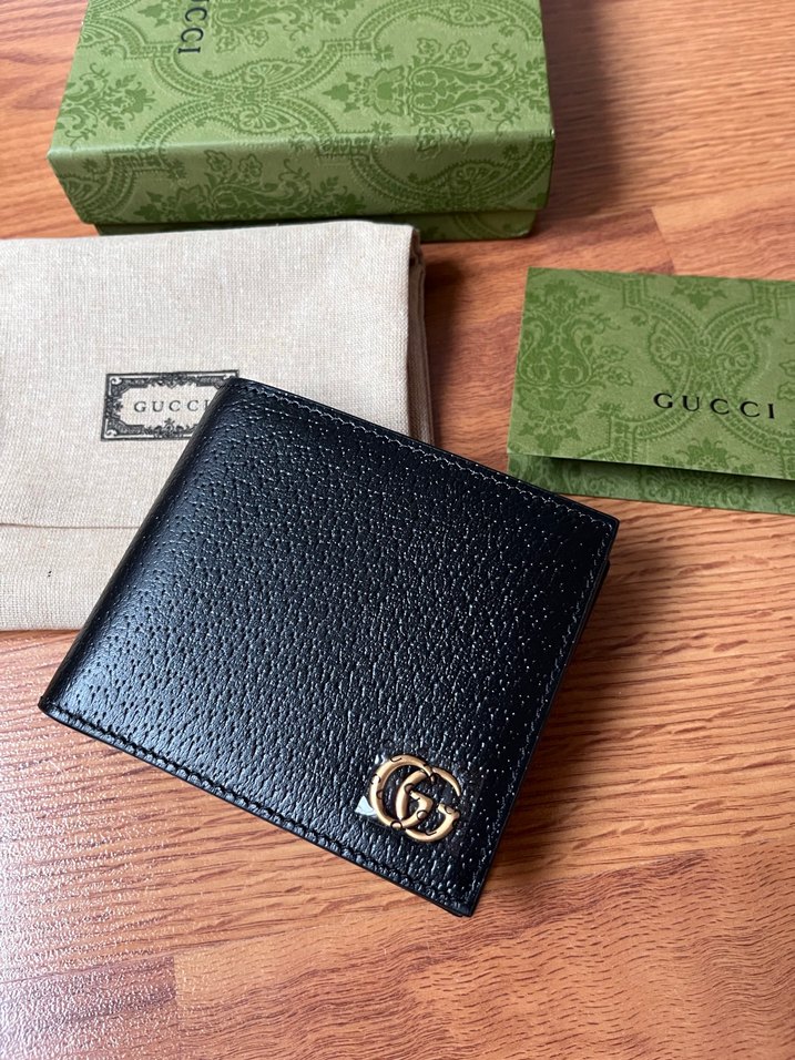 Gucci Siyah Erkek Cüzdanı Modern Klasik - Görsel 2