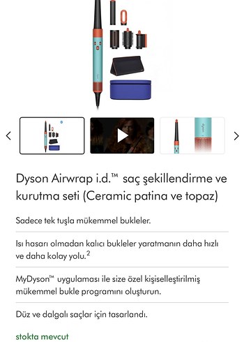 Mavi Çok Fonksiyonlu Saç Şekillendirici Seti - Görsel 2