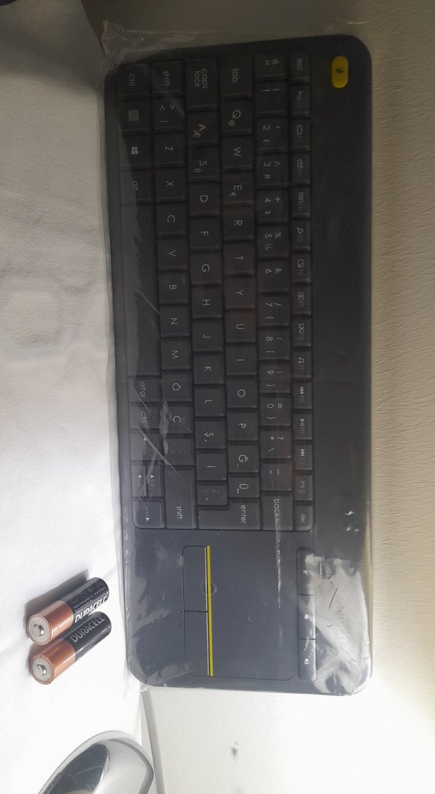 Gri Logitech Kablosuz Klavye - Görsel 3