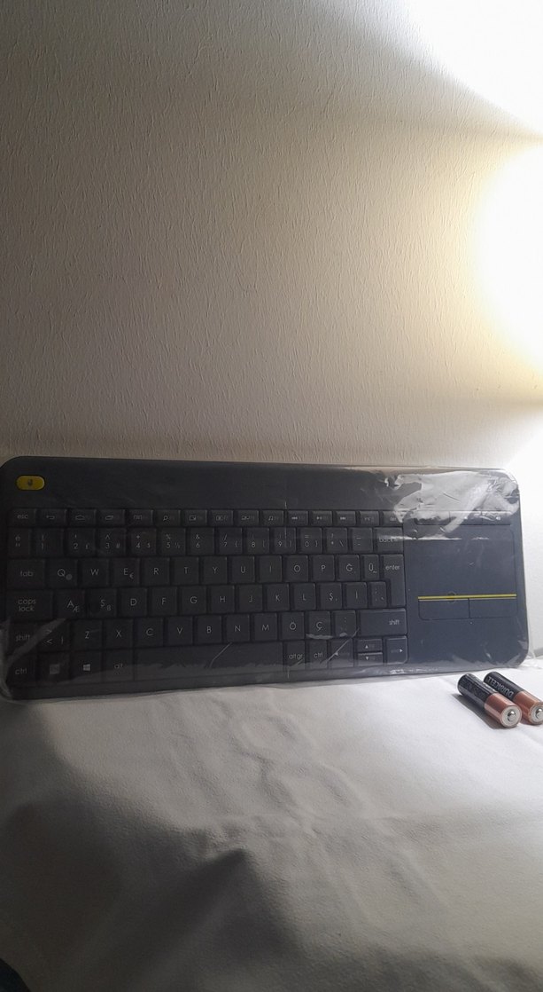 Gri Logitech Kablosuz Klavye - Görsel 2