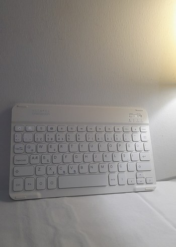 Alcatel OneTouch Beyaz Klavye - Görsel 2