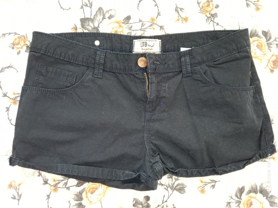 Kadın Lacivert Denim Midi Jean - Görsel 2