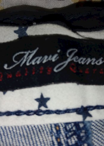 Kadın Açık Renk Mini Denim Şort - Görsel 4