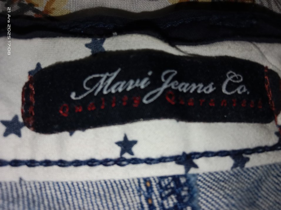 Kadın Açık Renk Mini Denim Şort - Görsel 4