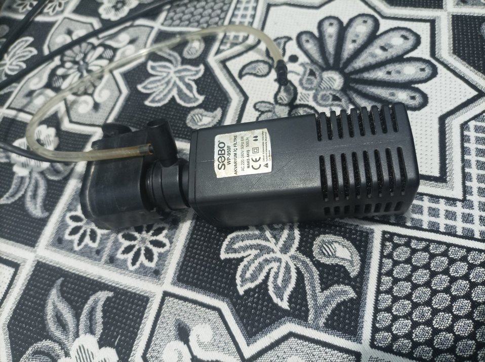 Sobo WP-650F Akvaryum Pompası Siyah - Görsel 4