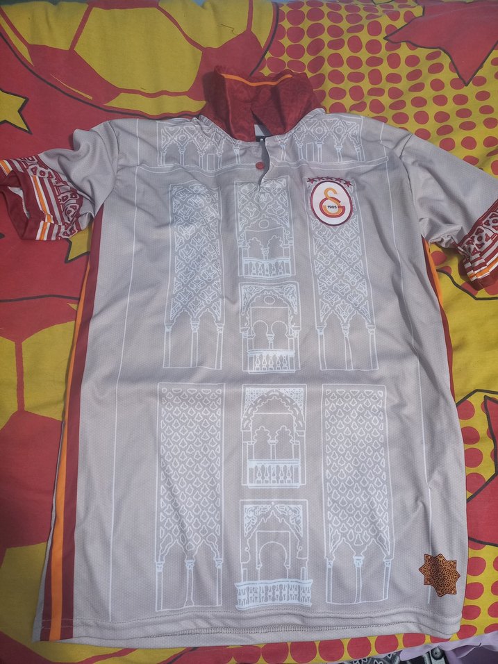 Düğmeli Beyaz Gri Erkek özel forma - Görsel 2