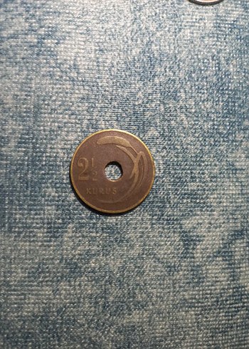 Vintage Kahverengi Erkek Rozeti 1961 - Görsel 2