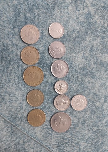 eski paralar aynı dönemin 25kurustan başlayarak 2500 TL ye kadar - Görsel 7