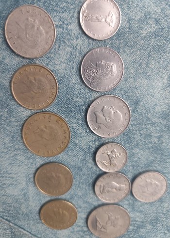 eski paralar aynı dönemin 25kurustan başlayarak 2500 TL ye kadar - Görsel 2