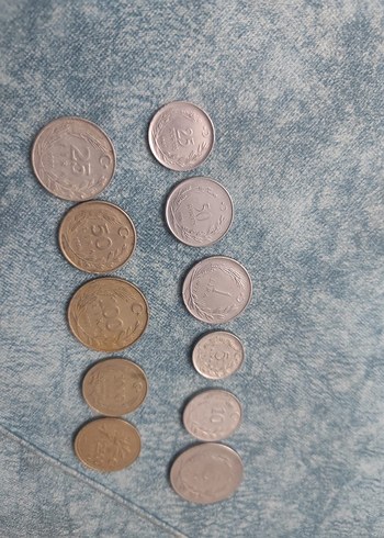 eski paralar aynı dönemin 25kurustan başlayarak 2500 TL ye kadar - Görsel 5