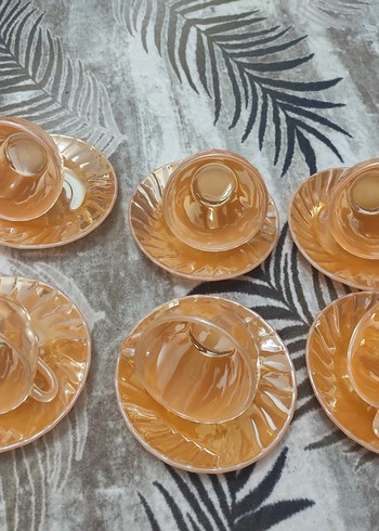 30 yıllık 6lı  fincan takımı altları dahil - Görsel 2