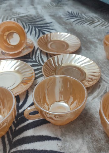 30 yıllık 6lı  fincan takımı altları dahil - Görsel 5