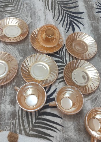 30 yıllık 6lı  fincan takımı altları dahil - Görsel 4