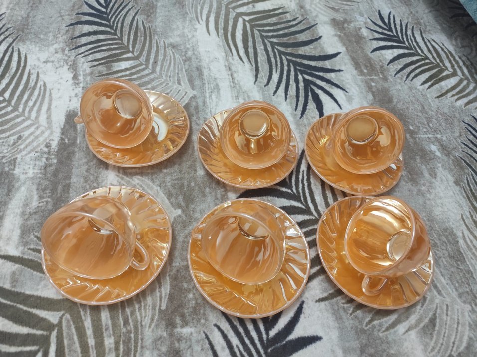 30 yıllık 6lı  fincan takımı altları dahil - Görsel 2