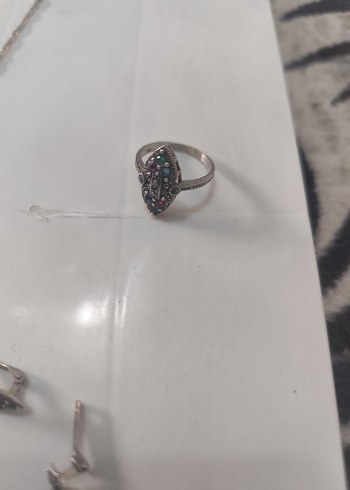 925 ayar gümüş set - Görsel 5