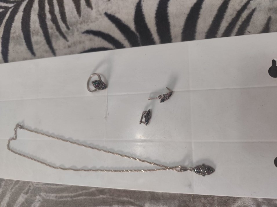 925 ayar gümüş set - Görsel 4