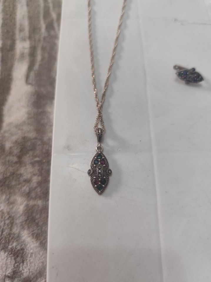 925 ayar gümüş set - Görsel 2