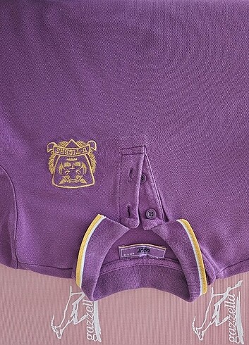 8 Yaş Beden mor Renk Uğur okullari tshirt